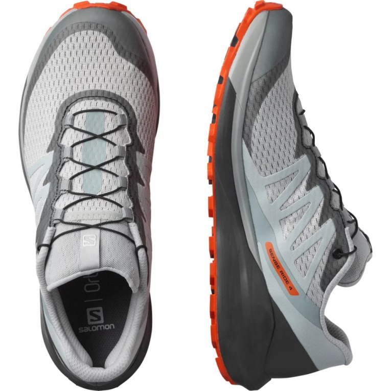 Salomon Sense Ride 4 Trailove Bezecke Tenisky Panske Siva | SK 5TLJDC